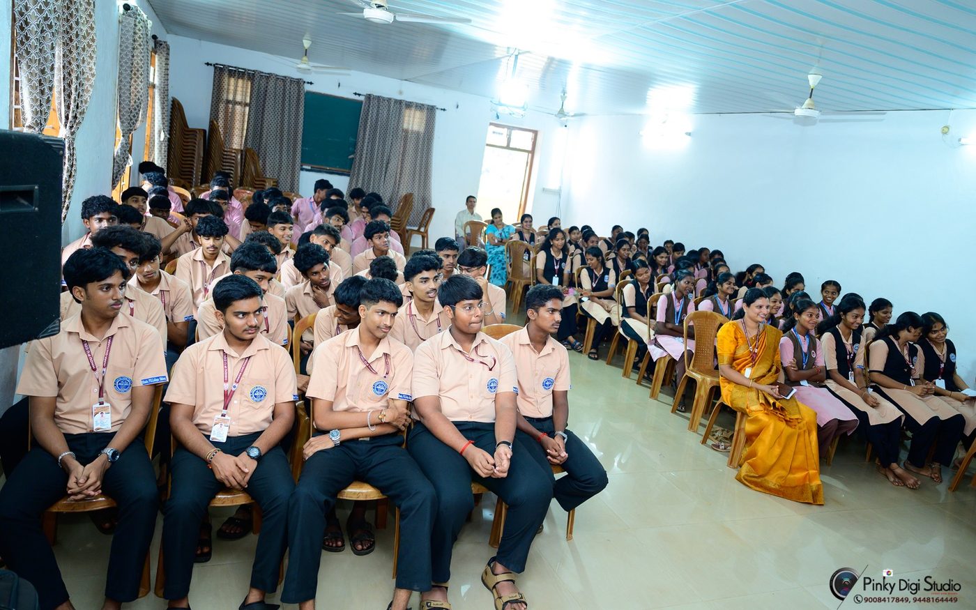 A Full Hall at Hindu PU College, Shirva