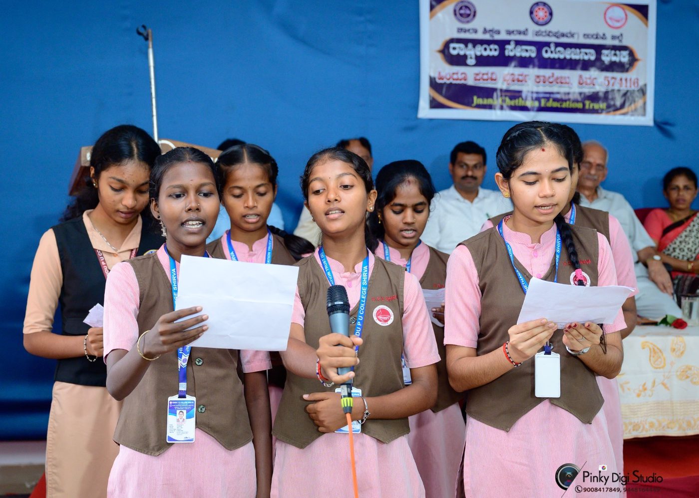 Prayer Song at Hindu PU College, Shirva