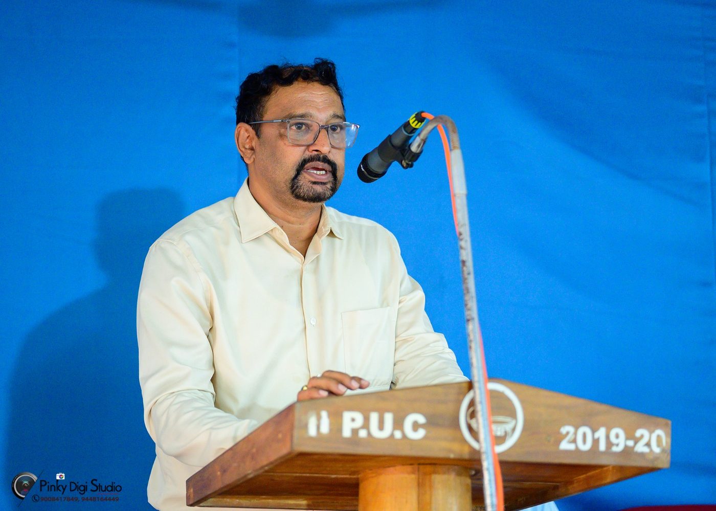 Speaking to Students at Hindu PU College, Shirva