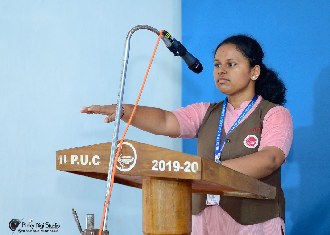 Speaking to Students at Hindu PU College, Shirva