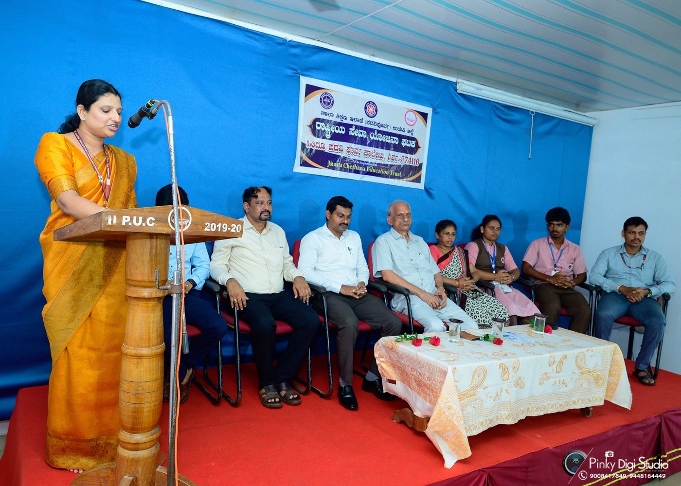 Speaking to Students at Hindu PU College, Shirva