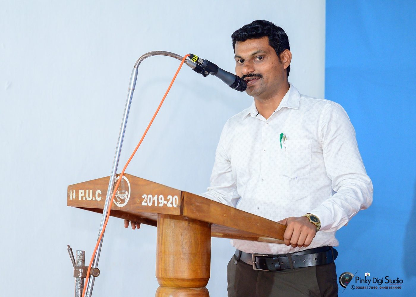 Speaking to Students at Hindu PU College, Shirva