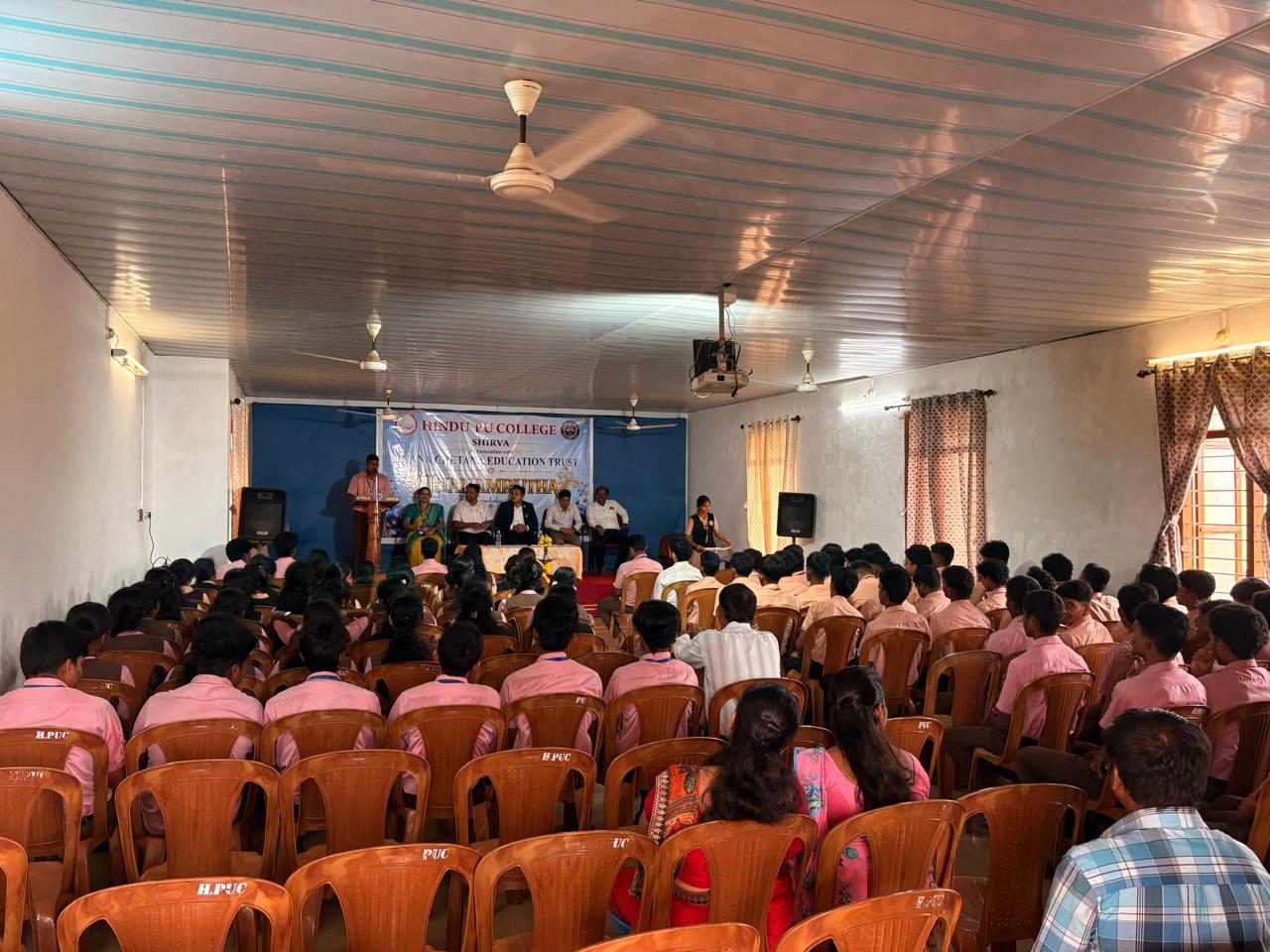 The Audience at Hindu PU College, Shirva