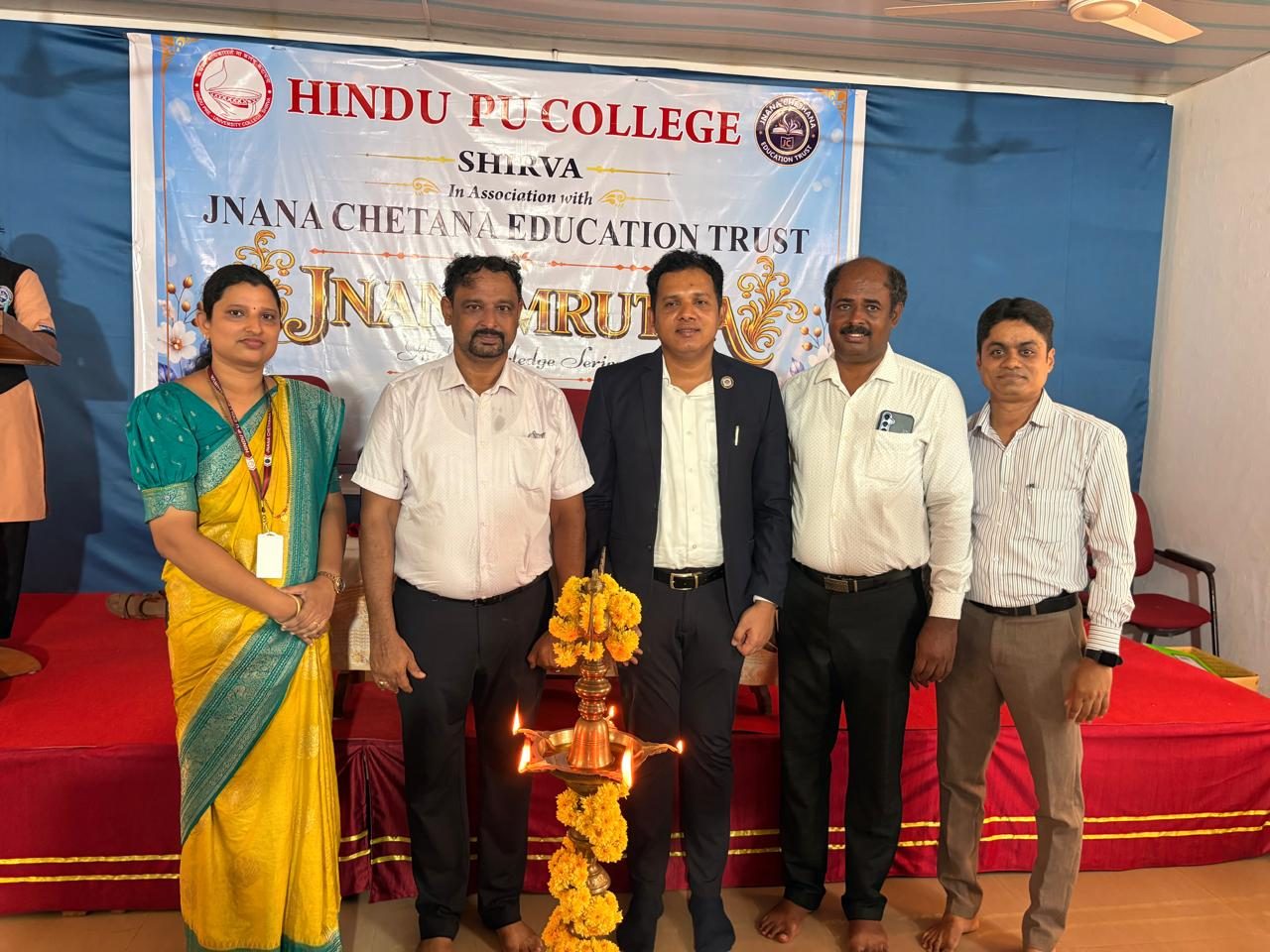 The Guests at Hindu PU College, Shirva