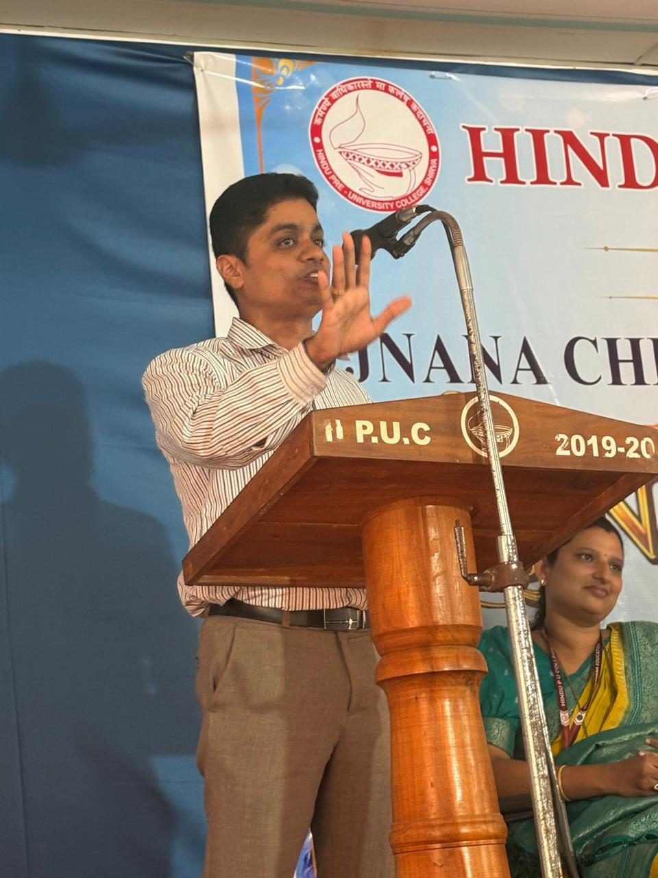 Guest Speaker at Hindu PU College, Shirva