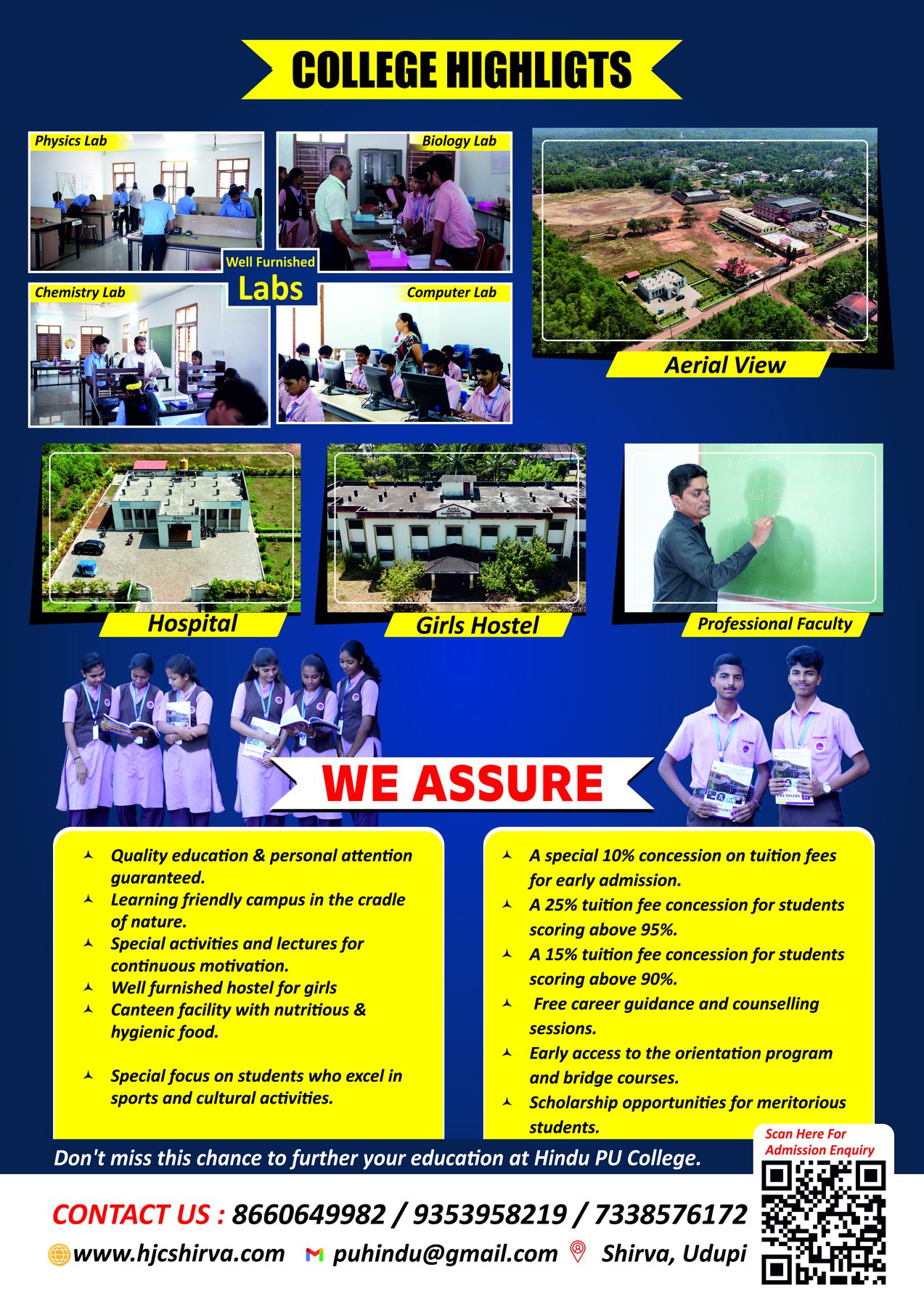 Admission brochure 2026-27, college highlights